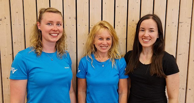 Anja Hofmann, Marianne Putz und Madeleine Kurzendörfer Anja Hofmann, Marianne Putz und Madeleine Kurzendörfer